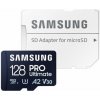 Samsung Micro SDXC PRO Ultimate 128GB + SD adaptér / UHS-1 / Class 10 / U3 / Čítanie: 200MBps / Zápis: 130MBps (MB-MY128SA/WW)