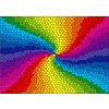 Puzzle ENJOY Puzzle Vitráž dúhový výbuch 1000 dielikov (1970)