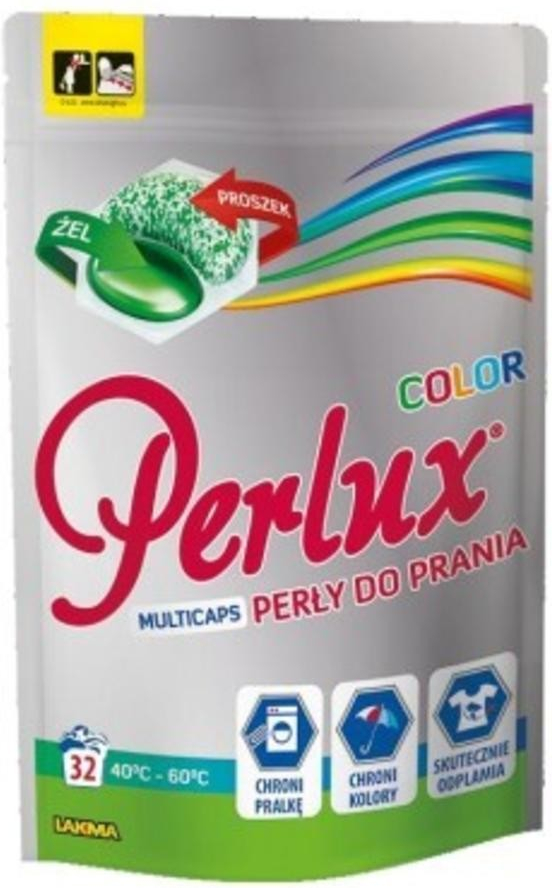 Perlux Super Compact Color prací perly Hexagon na barevné prádlo 32 ks