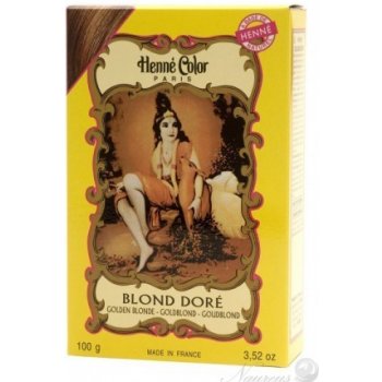 Henné Color Henna Powder Blond Doré blond zlatá 100 g