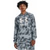 Pánska športová mikina cez hlavu Under Armour RIVAL TERRY NOVELTY HD modrá 1377185-465 - L