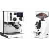 Rancilio Silvia BC PID, white + Eureka Mignon Specialita Compatto, CR white