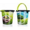 Vedro 10l ECO s výlevkou plastové - mix variantov či farieb