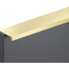 Interex design Úchytka na hranu dvierok GOBI / Zlatá Matná 160 mm