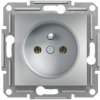 SCHNEIDER Asfora 1-zásuvka bez cloniek ASFORA SS aluminium EPH2800161