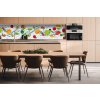 DIMEX | Dibond doska za kuchynskú linku | DBW-26060-001 Ovocie | 260 x 60 cm + Dibond obkladová doska Dimex do kuchyne Ovocie v rozmere 260 x 60 cm