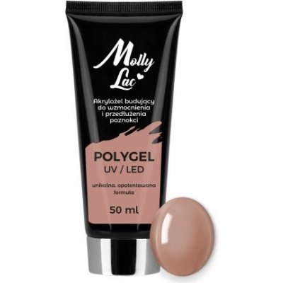 Molly Lac Polygél - Light Brown 50ml