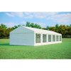 Záhradný Party stan 5x12m PVC PREMIUM Ohňovzdorný farba Biela