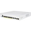 Cisco switch CBS350-8P-E-2G-UK (8xGbE,2xGbE/SFP combo,8xPoE+,60W,fanless) - REFRESH