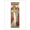 Pohľadnica Alfons Mucha – Champagne Ruinart, krátka