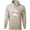 Mačky vo svetri - Mikina pánska Cape s kapucňou - 2XL ( Ľadovo sivá )