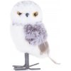 Sova MagicHome Vianoce, fialová, 13 cm