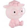 Globo Globo 21760P - LED stmievateľná detská nočná lampa SHEEPY 1W/5V 500mAh ružová GL8567 + záruka 5 rokov zadarmo