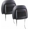 CARCLEVER Set monitorov 7 v čiernej opierke (ds-x77t)