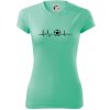 Ekg futbal loptu - Dámske Fantasy športové (dresovina) - 2XL ( Mätová )
