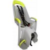 Detská sedačka na bicykel HAMAX Cyklosedačka Amaze Light grey/lime padding (7029775532052)