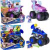 Labková patrola RESCUE WHEELS TERÉNNE VOZIDLÁ S FIGÚRKAMI ROXI A CHASE 6 CM
