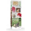 PUUR pauze Sticks hibiscus & cashews Lahodné tyčinky pre hlodavce ibištek a kešu oriešky 110 g