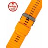 Silikónový remienok Ricardo 26mm (pro Garmin Fenix 8/7X/6X (51mm), Tactix aj.), oranžový, QuickFit