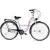 Retro bicykel DALLAS bielo-čierny