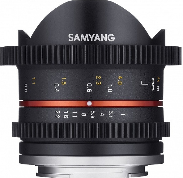 Samyang 8mm T3.1 Cine UMC FishEye II Canon M
