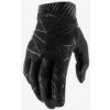 100% rukavice Ridefit Black White 100% 10014-251