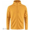 Fjällräven Abisko Grid Fleece mikina s kapucňou, mustard yellow L