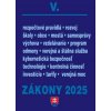 Zákony V / 2025 - Verejná správa, školy, obce, mestá