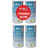 Balíček 4 káv Kolagén Reishi BIO instantná káva s MCT olejom - Cordyceps - Ashwagandha - Chaga - Guarana - Lion's Mane 100g ANilab Guarana Ashwagandha Instantná káva ANi