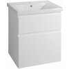 Aqualine ALTAIR umývadlová skrinka 61,5x72,5x45cm, biela AI265