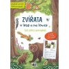Svět zvířat v samolepkách Zvířata v lese a na louce -
