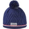 Kama dětská pletená Merino čepice B90 108 - tmavě modrá S S - tmavě modrá