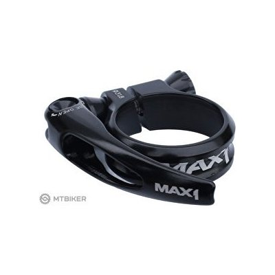 MAX1 Race sedlová objímka QR, čierna 31.8 mm