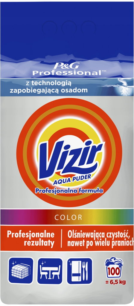 Vizir prášok na pranie Color 6,5 kg