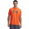 Pánske tričko Under Armour, TECH PRINT FILL Oranžová,Khaki, M