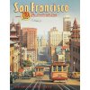 Plechová ceduľa San Francisco 32 cm x 40 cm