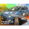 Deflektory okien Hyundai i30 II 5d 2012-2017r. HTB (+zadné 2 ks)
