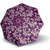 DOPPLER Holzstock Automatic Odeur - dámský holový vystřelovací deštník fialová 73665OD01