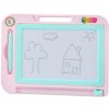 FunPlay B33881 Detská tabuľka na kreslenie s príslušenstvom, 25x18,5cm, ružová