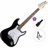 Pasadena ST-11 HSS Basic SET Black Elektrická gitara