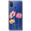 Odolné silikónové puzdro iSaprio - Three Flowers - Samsung Galaxy M21