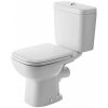 DURAVIT - D-Code WC kombi misa, zadný odpad, biela 21110900002