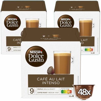 Kávové kapsule NESCAFÉ Dolce Gusto Café Au Lait Intenso, 3 balenia (12412541)