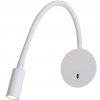 Light Prestige Senise nástenná lampa 1x3 W biela LP-2021/1WWH