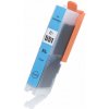 Kompatibilná atramentová náplň 6444B001, CLI551CXL, 12ml listov pre tlačiarne Canon (ORINK BULK) Azurová
