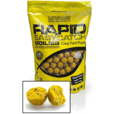 Mivardi Rapid Boilies Easy Catch 950 g 24 mm Ananas + N.BA. Boilies