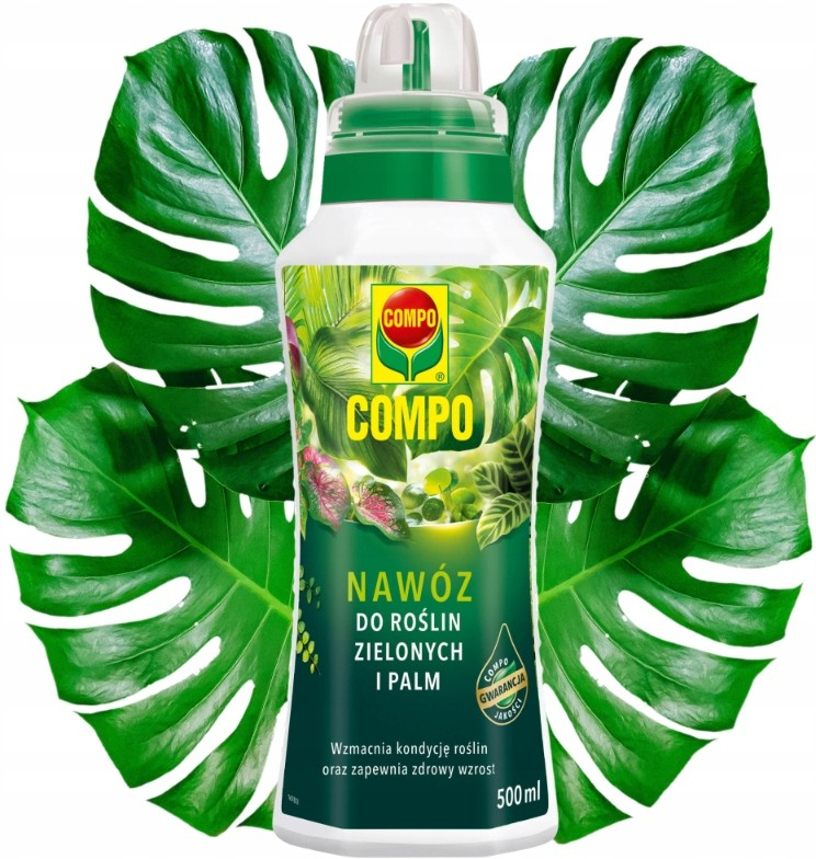 Compo Hnojivo na zelené rastliny a palmy 500 ml