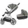 Oyster Športový Kočík 2v1 Oyster 3 - Mercury, strieborný rám + hlboká vanička