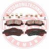 Sada brzdových platničiek kotúčovej brzdy MASTER-SPORT GERMANY 13046038672N-SET-MS