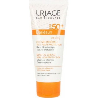 Uriage Minerálne ochranný krém na tvár a telo SPF50+ Bariésun (Very High Protection Mineral Cream) 100 ml